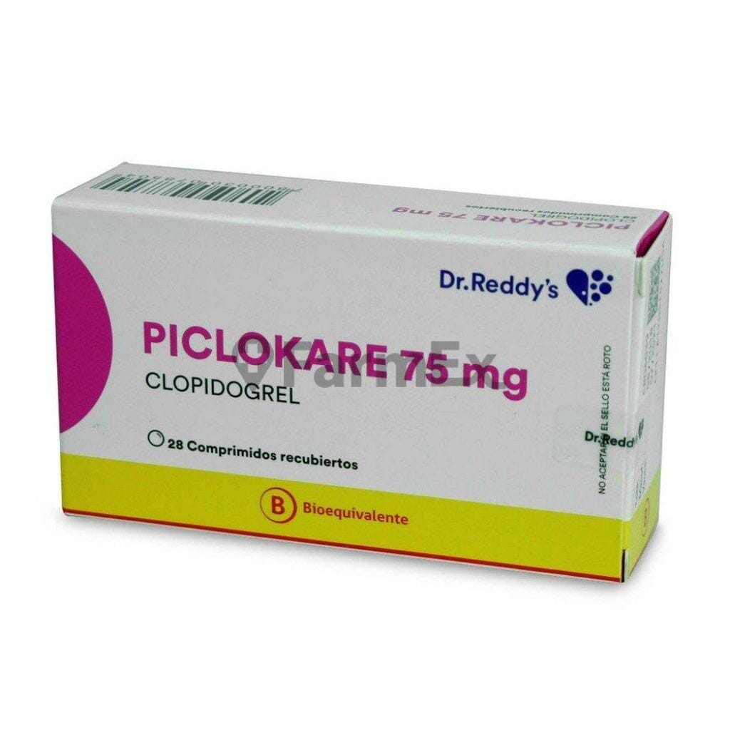 Piclokare 75 mg x 28 comprimidos Farmex-Pluxee-Persistente